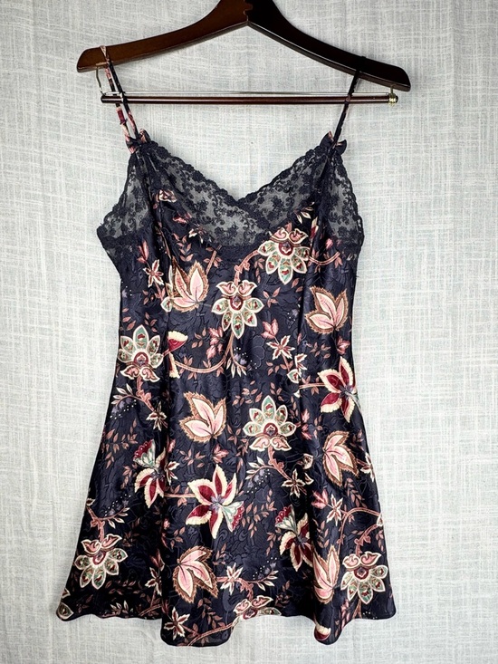 Victoria's Secret Other - Vintage VS Gold Label Floral Lace Slip Babydoll Dress M